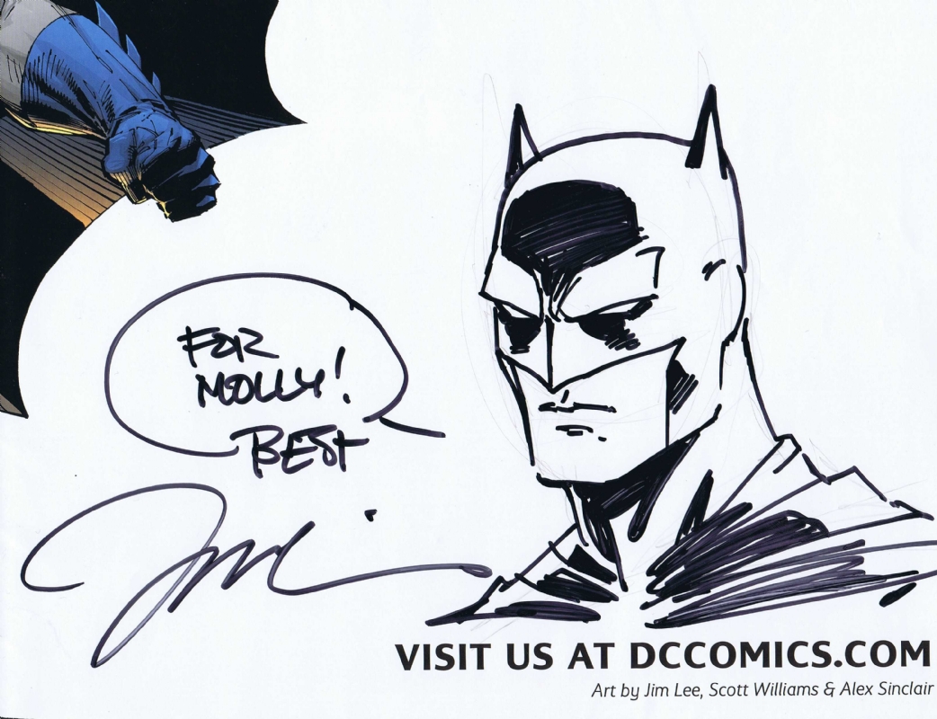 1042x800 Batman - Jim Lee Drawing Batman