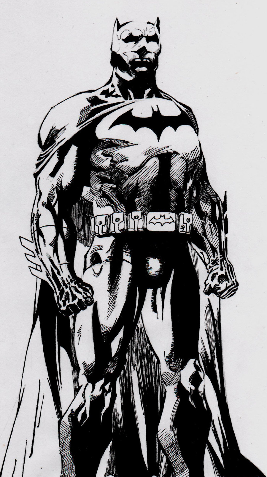 900x1608 Batman Jim Lee Wallpaper - Jim Lee Drawing Batman