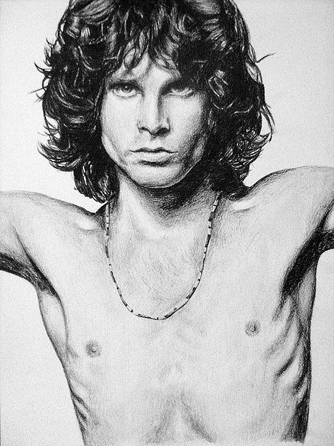 Jim Morrison Drawing - Jim Morrison Drawing. 