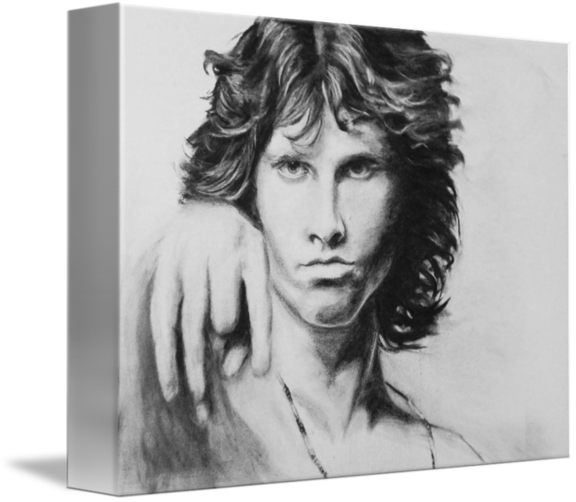 650x567 Jim Morrison - Jim Morrison Drawing