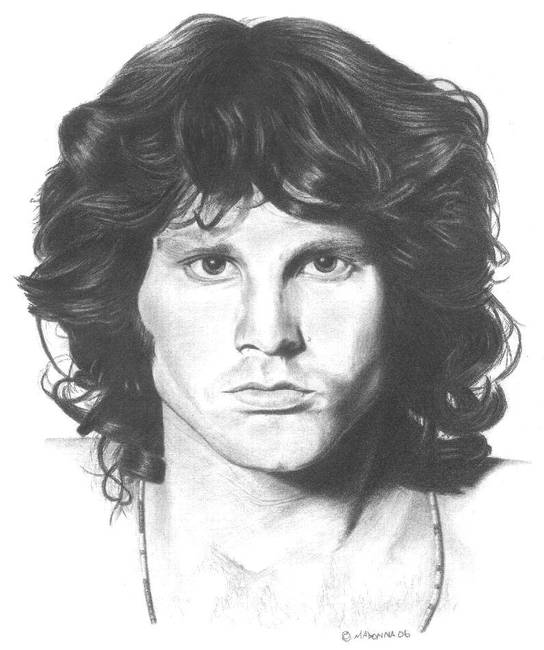 Jim Morrison Drawing at Explore collection of Jim