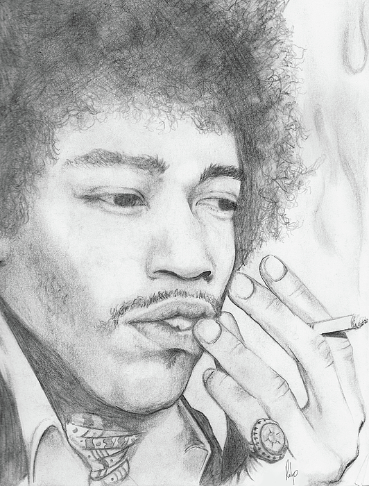 Jimi Hendrix Drawing at PaintingValley.com | Explore collection of Jimi ...