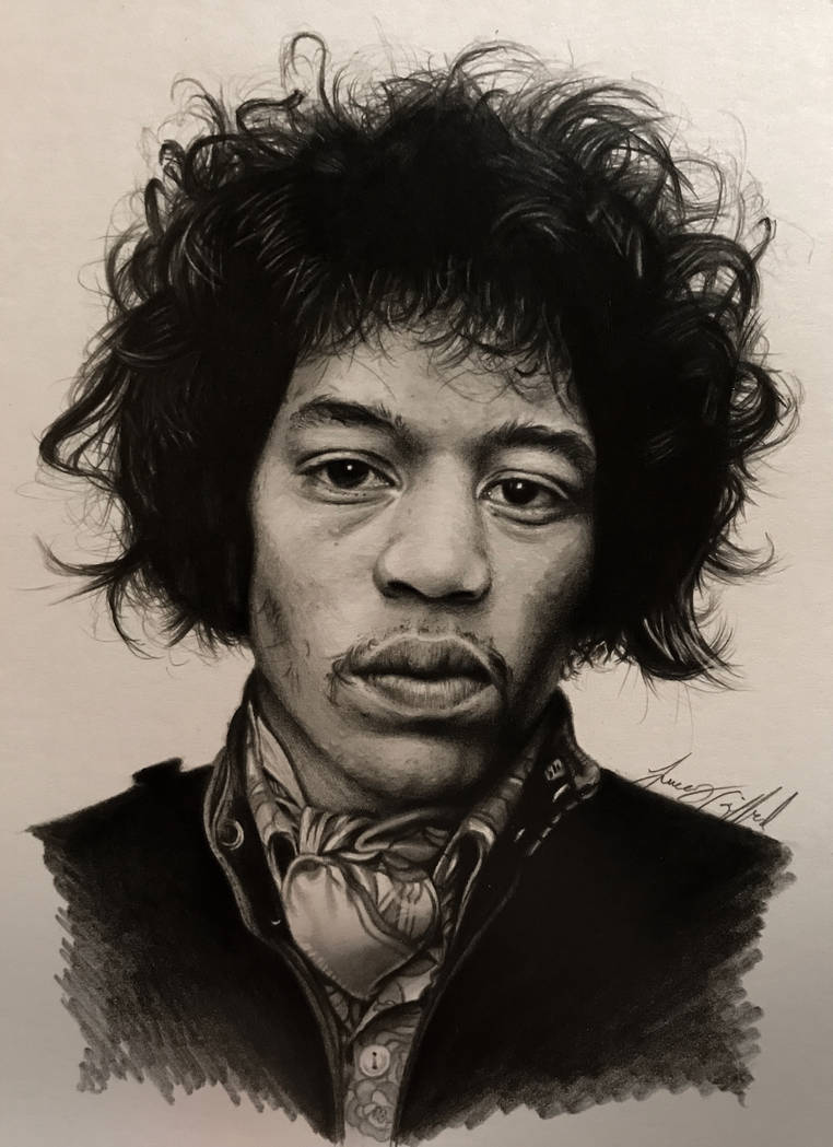 Jimi Hendrix Drawing at PaintingValley.com | Explore collection of Jimi ...