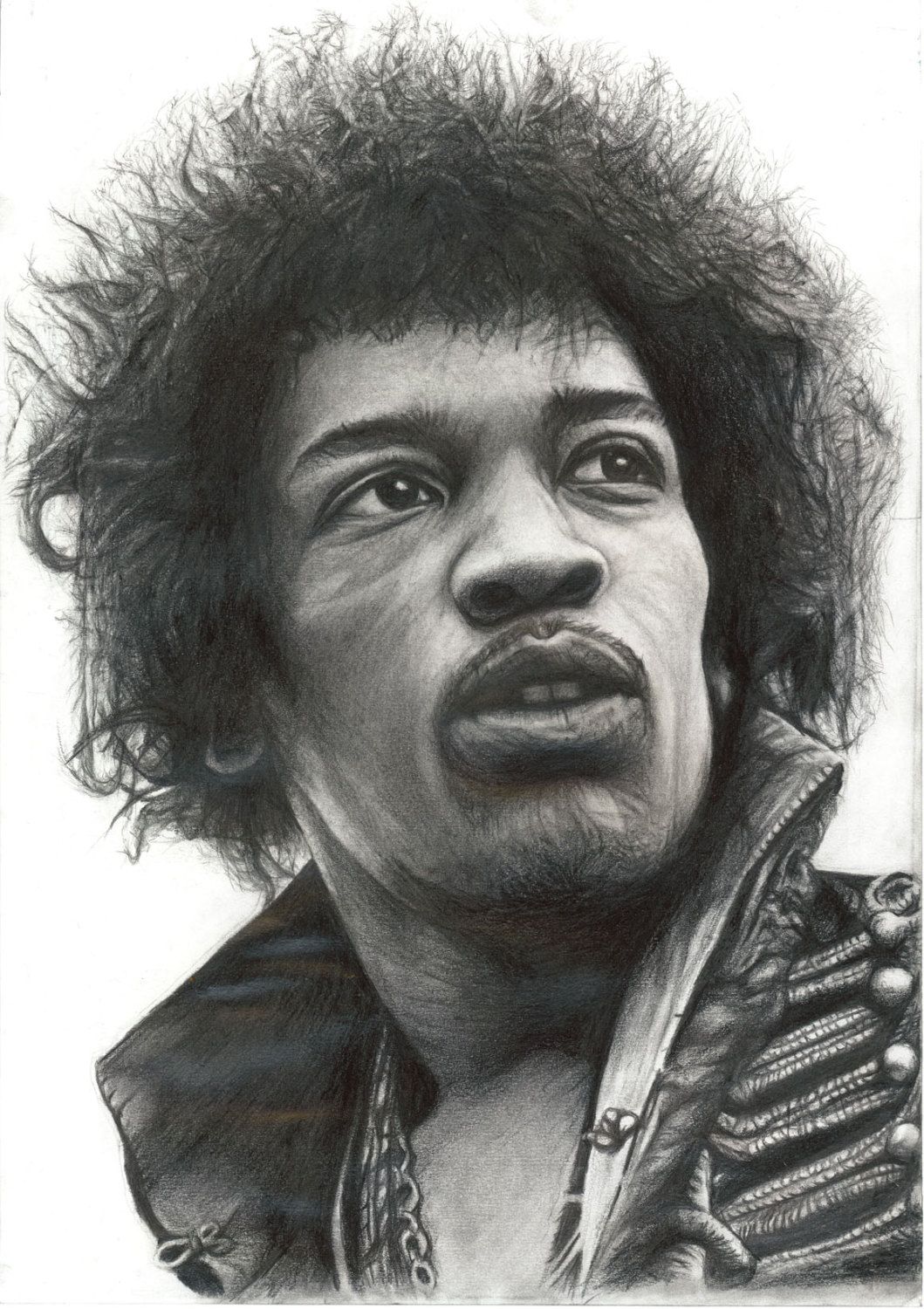 Jimi Hendrix Drawing at PaintingValley.com | Explore collection of Jimi ...