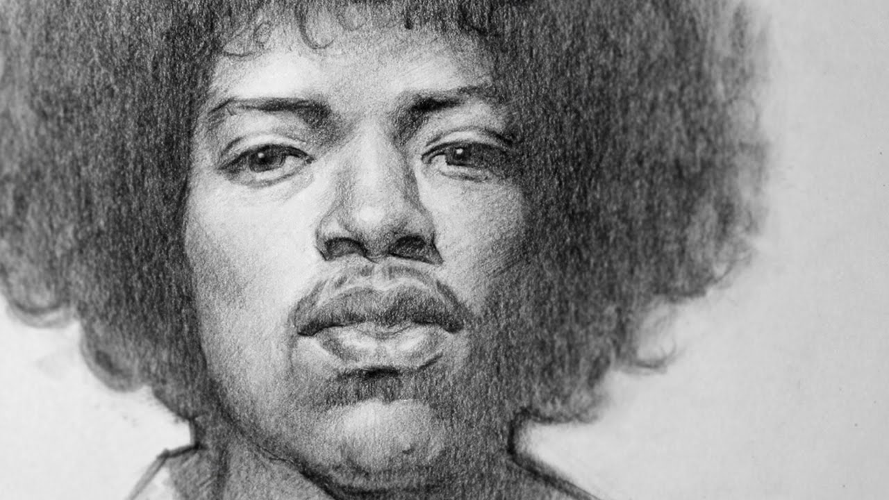 1280x720 jimi hendrix wake and draw ep - Jimi Hendrix Drawing