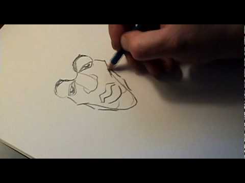 480x360 Drawing Jimi Hendrix - Jimi Hendrix Drawing Tutorial
