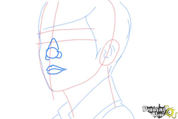 600x400 How To Draw Byun Baek Hyun - Jimi Hendrix Drawing Tutorial