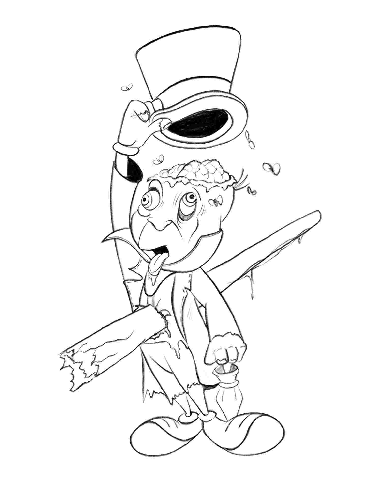 1517x1963 cartoons rhcom jiminy jiminy cricket drawing cricket - Jiminy Cricket Drawing