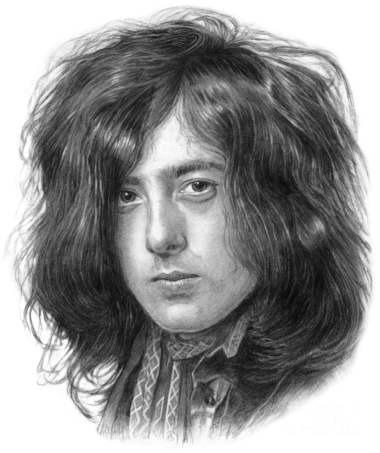 755x900 Jimmy - Jimmy Page Drawing