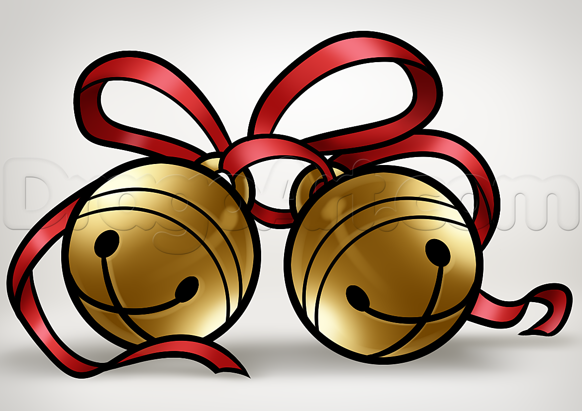 1170x827 how to draw jingle bells, step - Jingle Bell Drawing