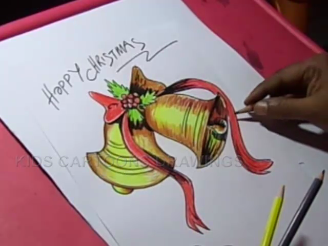 640x480 kids cartoon drawings how to draw christmas jingle bells drawing - Jingle Bell Drawing
