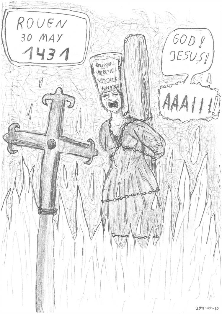 752x1063 joan of arc jeanne d'arc - Joan Of Arc Drawing