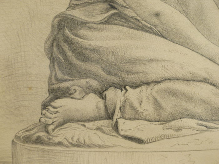 700x525 France - Joan Of Arc Drawing