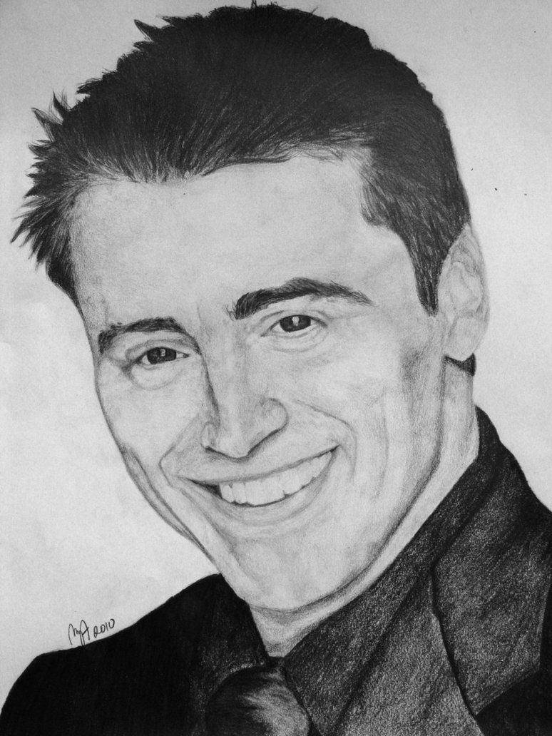 774x1032 Matt Leblanc - Joey Drawing