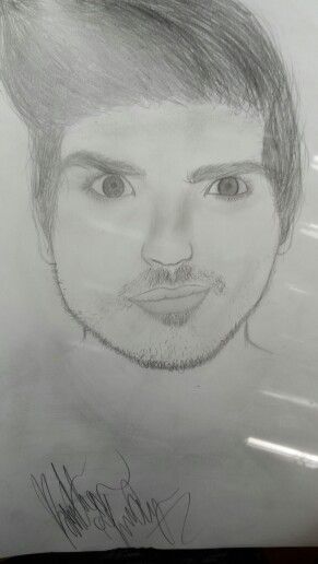 291x516 it's joey graceffa it's supposed to be like the picture - Joey Graceffa Drawing