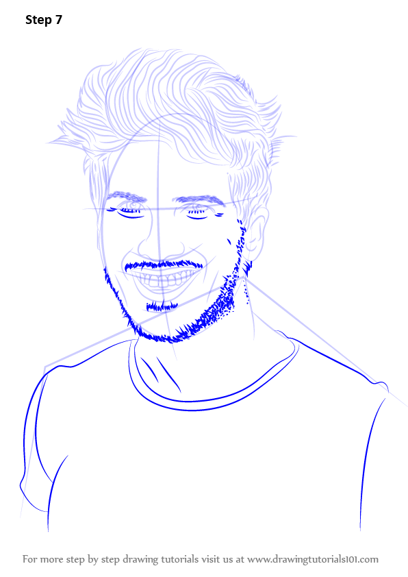 596x842 learn how to draw joey graceffa - Joey Graceffa Drawing
