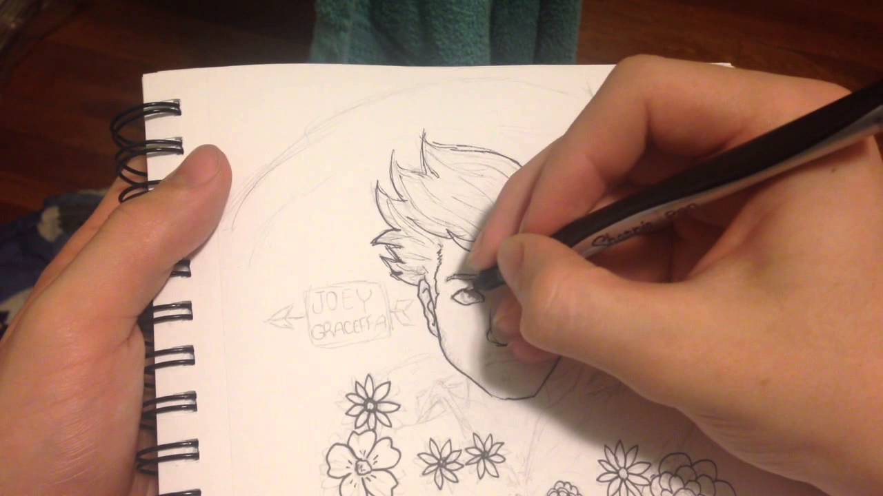 1280x720 how to draw joey graceffa - Joey Graceffa Drawing