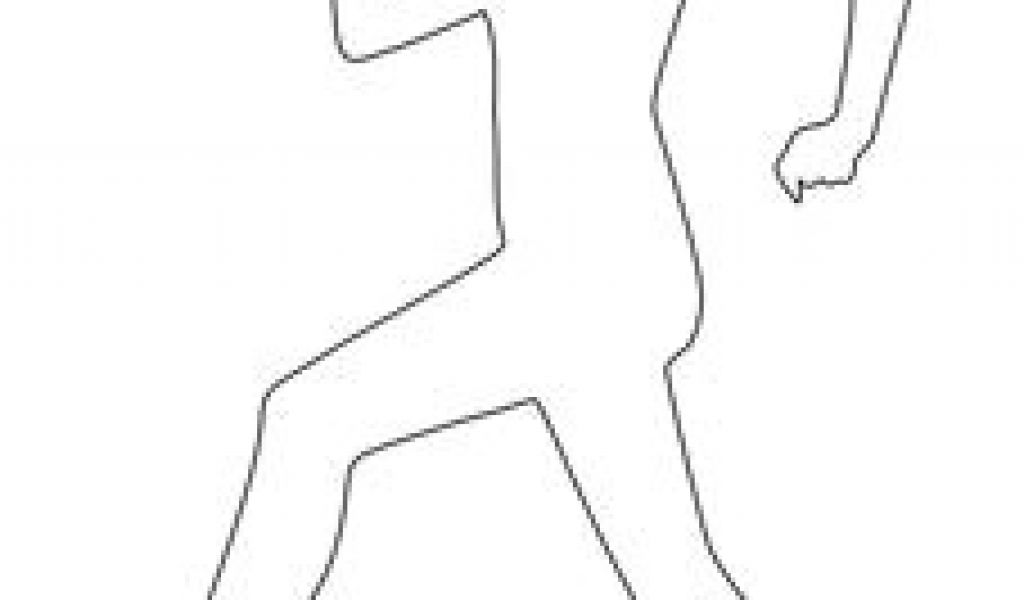1024x600 Easy Drawing Of A Girl Running Running Clipart Image Girl Or Woman - Jogging Drawing