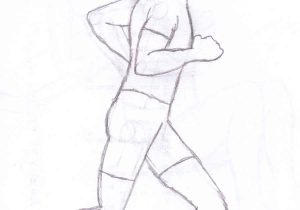 300x210 Jogging How To Draw Someone Running Easy How To Draw A Girl - Jogging Drawing