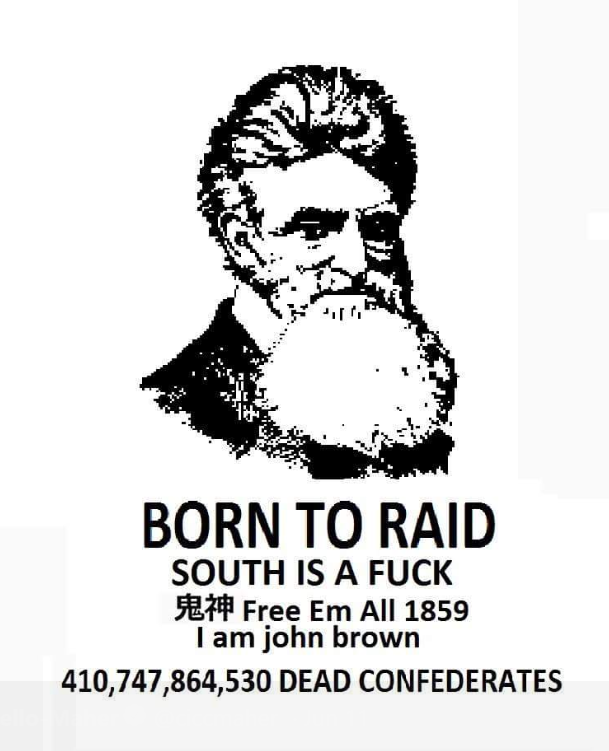 609x751 Brown's Body But Vaporwave Chapotraphouse - John Brown Drawing
