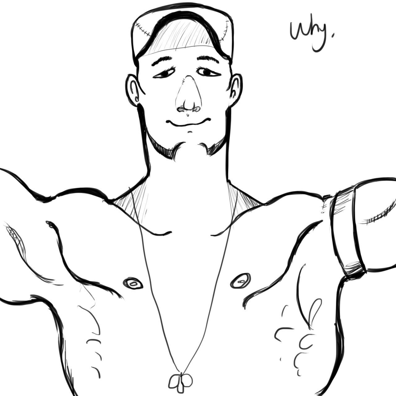 1280x1280 John Cena Drawing Collab - John Cena Drawing