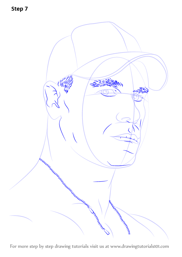 596x842 Learn How To Draw John Cena - John Cena Drawing