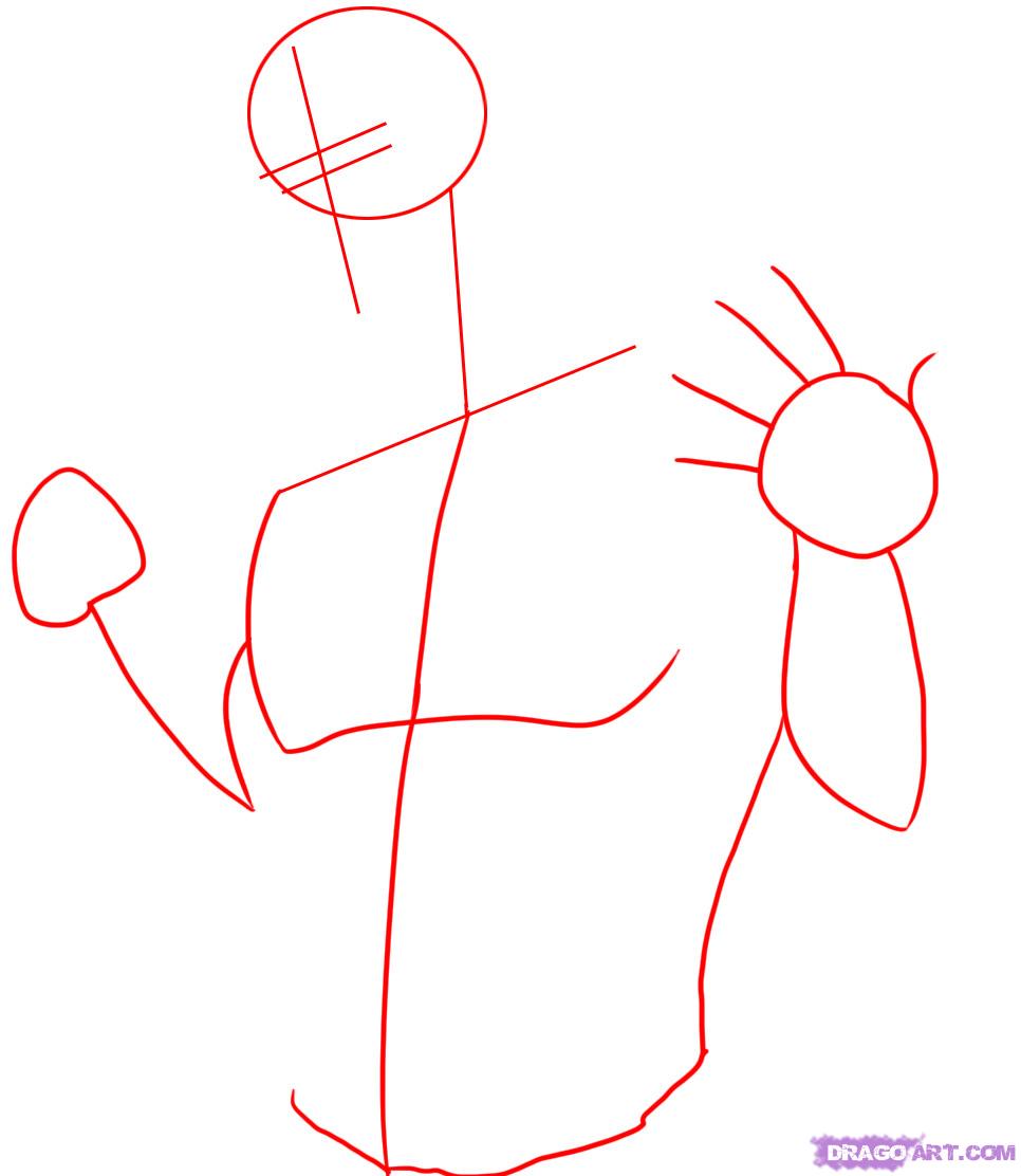 966x1112 How To Draw John Cena, Step - John Cena Drawing Step By Step