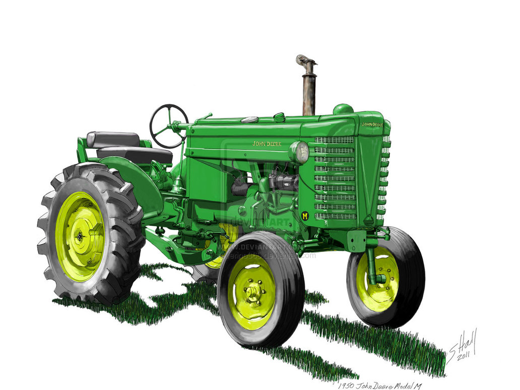1032x774 John Deere Clipart Images Collection - John Deere Tractor Drawing