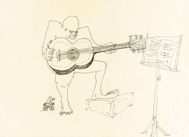 620x450 Four Eyes - John Drawing