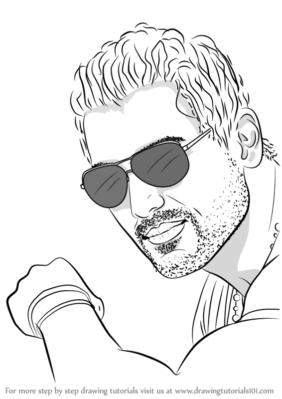 566x800 Learn How To Draw John Abraham - John Drawing