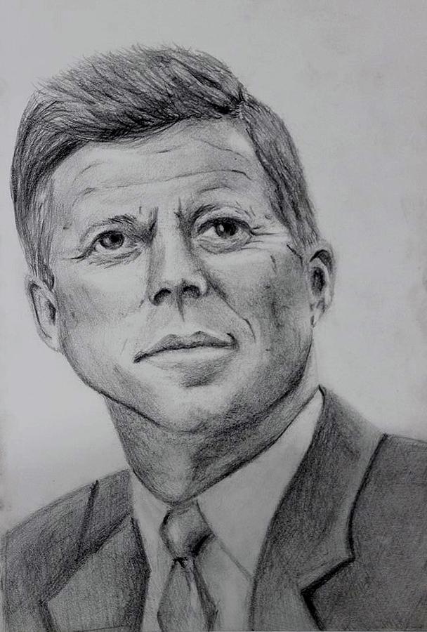 John F Kennedy Drawing At Explore Collection Of John F Kennedy Drawing 