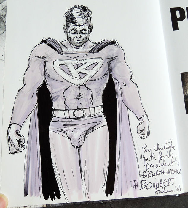 634x700 Rebelles Vol - John F Kennedy Drawing