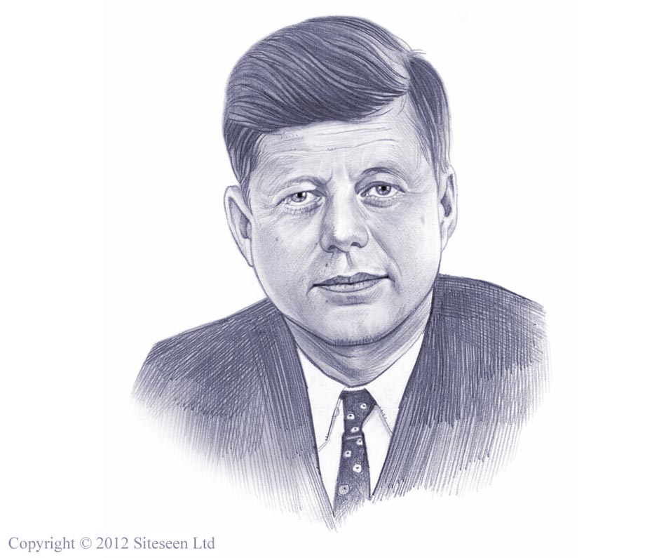 John F Kennedy Drawing at Explore collection of
