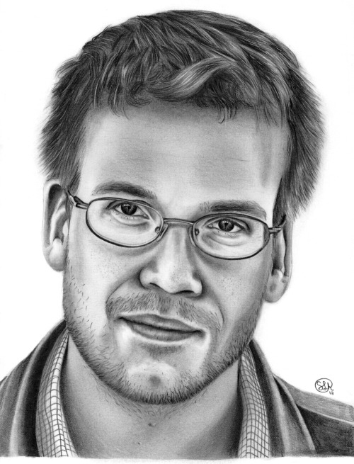 500x655 Drawing Of John Green! This Was - John Green Drawing