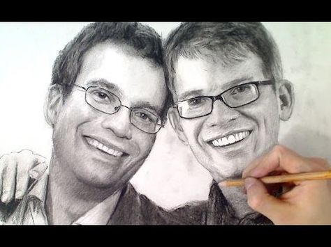 474x355 Drawing John Hank Green - John Green Drawing