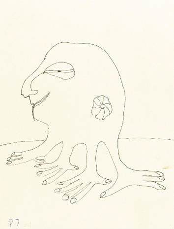 354x465 Lend A Hand - John Lennon Drawings