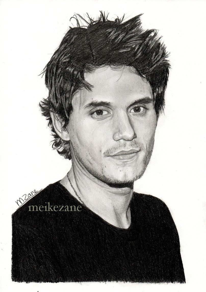 808x1142 john mayer drawing print - John Mayer Drawing
