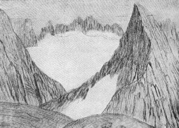 350x250 my first summer in the sierra' - John Muir Drawings
