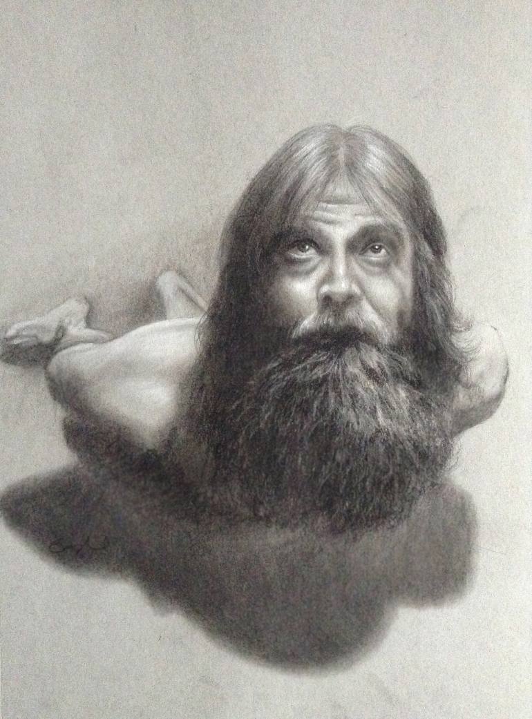 770x1041 Study For John The Baptist Drawing - John The Baptist Drawing