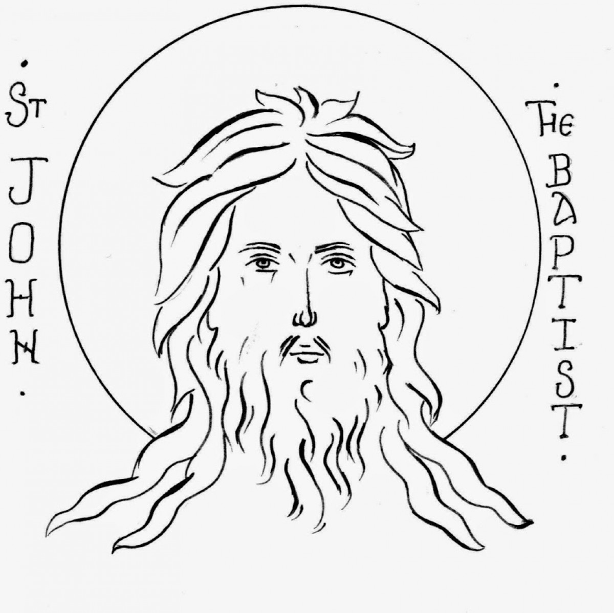 John The Baptist Drawing at Explore collection of