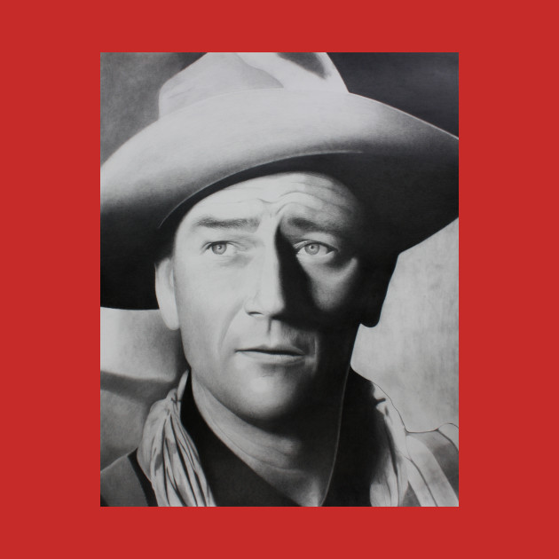 630x630 John Wayne Drawing - John Wayne Drawing