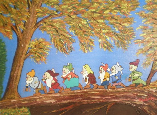 550x404 The Art Of John Wayne Gacy - John Wayne Gacy Drawings