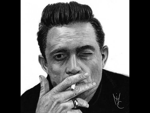 480x360 speed drawing johnny cash - Johnny Cash Drawing