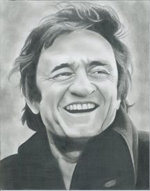 216x276 johnny cashdrawing,painting,art johnny cash - Johnny Cash Drawing
