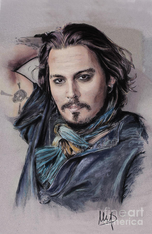 586x900 Johnny Depp Drawing - Johnny Depp Drawing