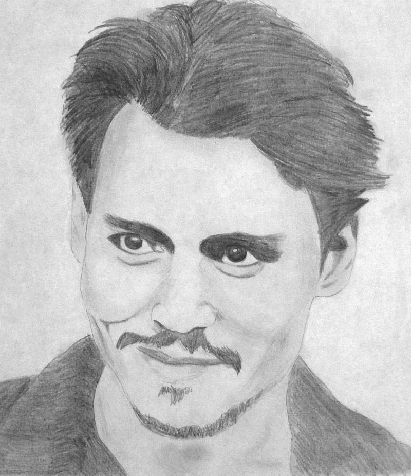 800x926 Johnny Depp Images My Jd Drawing Hd Wallpaper And Background - Johnny Depp Drawing