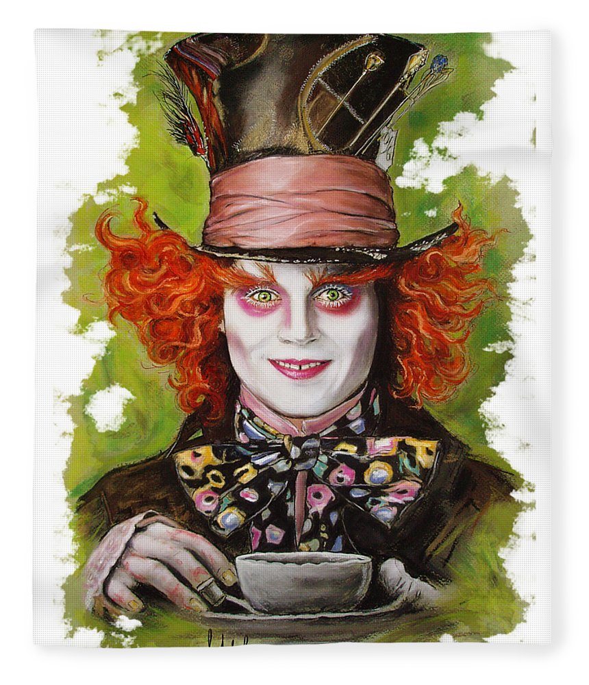 860x1000 johnny depp as mad hatter fleece blanket for sale - Johnny Depp .....