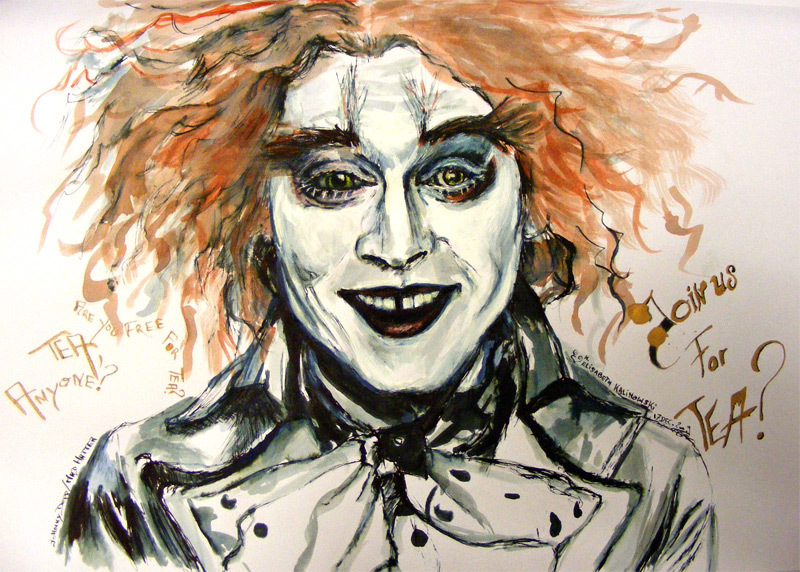 800x572 mad hatter - Johnny Depp Mad Hatter Drawing