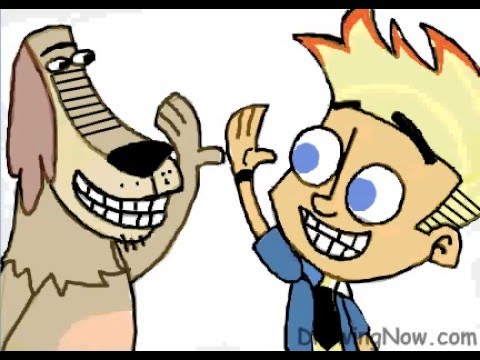 480x360 How To Draw Johnny Test And Dukey - Johnny Test Drawing
