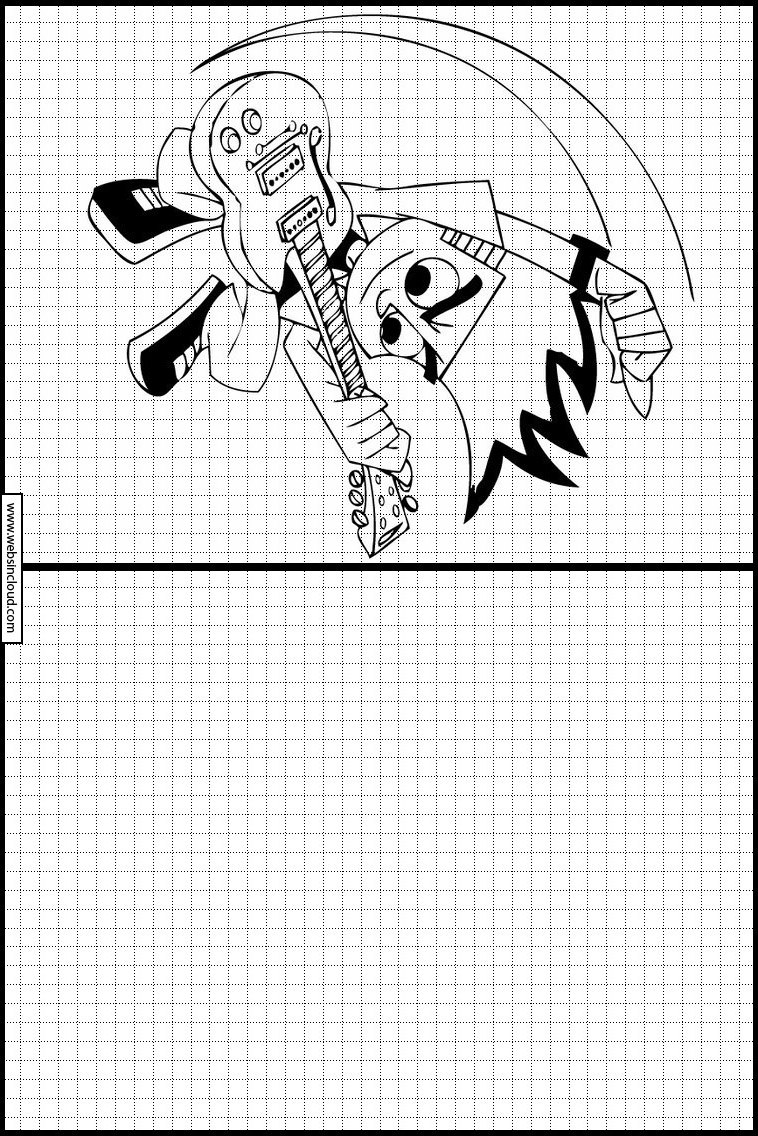 758x1136 Johnny Test Drawing For Children - Johnny Test Drawing